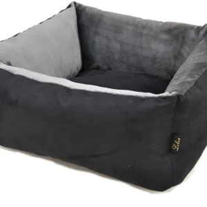 LEBON Katzenbett Amelie 50 x 50 x 24 cm schwarz/grau Beliebt